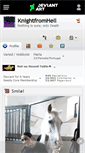 Mobile Screenshot of knightfromhell.deviantart.com