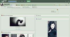Desktop Screenshot of mayrandah.deviantart.com