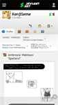 Mobile Screenshot of kenjiseme.deviantart.com