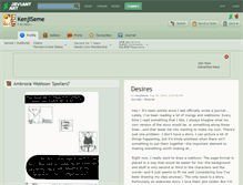 Tablet Screenshot of kenjiseme.deviantart.com
