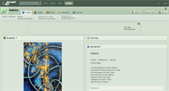 Desktop Screenshot of malono.deviantart.com