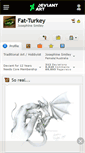 Mobile Screenshot of fat-turkey.deviantart.com