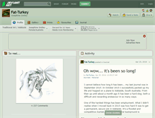 Tablet Screenshot of fat-turkey.deviantart.com