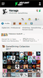 Mobile Screenshot of nanaga.deviantart.com
