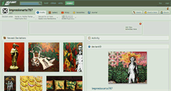 Desktop Screenshot of impresionarte787.deviantart.com