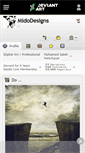 Mobile Screenshot of midodesigns.deviantart.com