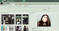Desktop Screenshot of celene-gabriel.deviantart.com