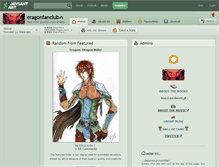 Tablet Screenshot of eragonfanclub.deviantart.com