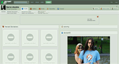 Desktop Screenshot of baron-mookie.deviantart.com