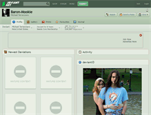 Tablet Screenshot of baron-mookie.deviantart.com