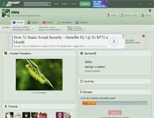 Tablet Screenshot of alska.deviantart.com