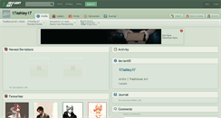 Desktop Screenshot of 17ashley17.deviantart.com