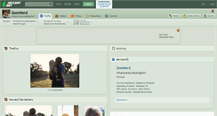 Desktop Screenshot of domnerd.deviantart.com