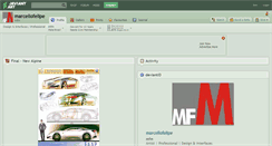 Desktop Screenshot of marcellofelipe.deviantart.com