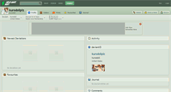 Desktop Screenshot of kurodollplz.deviantart.com