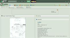 Desktop Screenshot of lordlink.deviantart.com