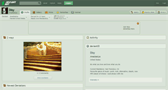 Desktop Screenshot of disy.deviantart.com