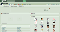 Desktop Screenshot of mellosxgal.deviantart.com