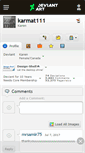 Mobile Screenshot of karmat111.deviantart.com