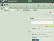 Tablet Screenshot of karmat111.deviantart.com