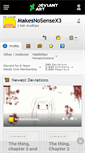 Mobile Screenshot of makesnosensex3.deviantart.com