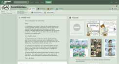 Desktop Screenshot of comicstripclub.deviantart.com