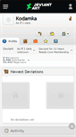 Mobile Screenshot of kodamka.deviantart.com
