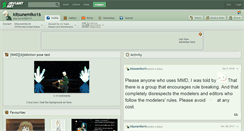 Desktop Screenshot of kitsunemiko16.deviantart.com