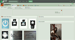 Desktop Screenshot of caniballoco.deviantart.com