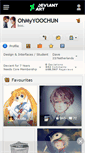 Mobile Screenshot of ohmyyoochun.deviantart.com
