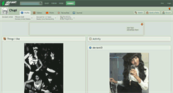 Desktop Screenshot of chupi.deviantart.com