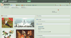Desktop Screenshot of demario96.deviantart.com