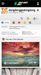 Mobile Screenshot of dongdonggadongdong.deviantart.com