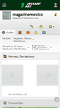Mobile Screenshot of magazinemexico.deviantart.com