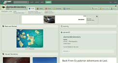 Desktop Screenshot of abentandbrokenstory.deviantart.com