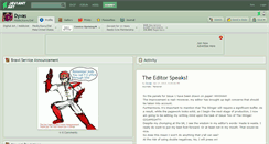Desktop Screenshot of dyvas.deviantart.com