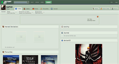 Desktop Screenshot of dathv.deviantart.com