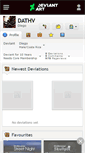 Mobile Screenshot of dathv.deviantart.com
