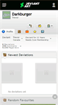 Mobile Screenshot of darkburger.deviantart.com