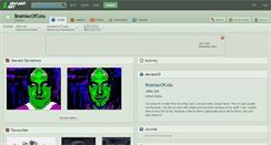 Desktop Screenshot of brainiacofcolu.deviantart.com