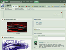 Tablet Screenshot of pplbliss.deviantart.com