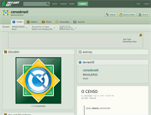 Tablet Screenshot of censobrasil.deviantart.com