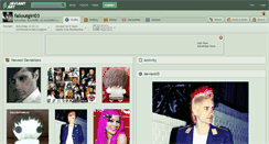 Desktop Screenshot of falloutgirl03.deviantart.com