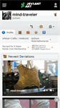 Mobile Screenshot of mind-traveler.deviantart.com