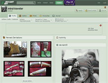 Tablet Screenshot of mind-traveler.deviantart.com