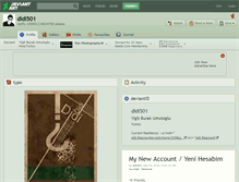 Tablet Screenshot of didi501.deviantart.com