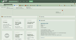 Desktop Screenshot of gizmoloon360.deviantart.com
