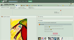 Desktop Screenshot of cassies-first-step.deviantart.com