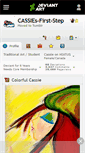 Mobile Screenshot of cassies-first-step.deviantart.com