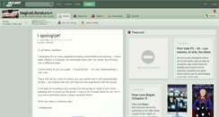 Desktop Screenshot of magicalliterature.deviantart.com